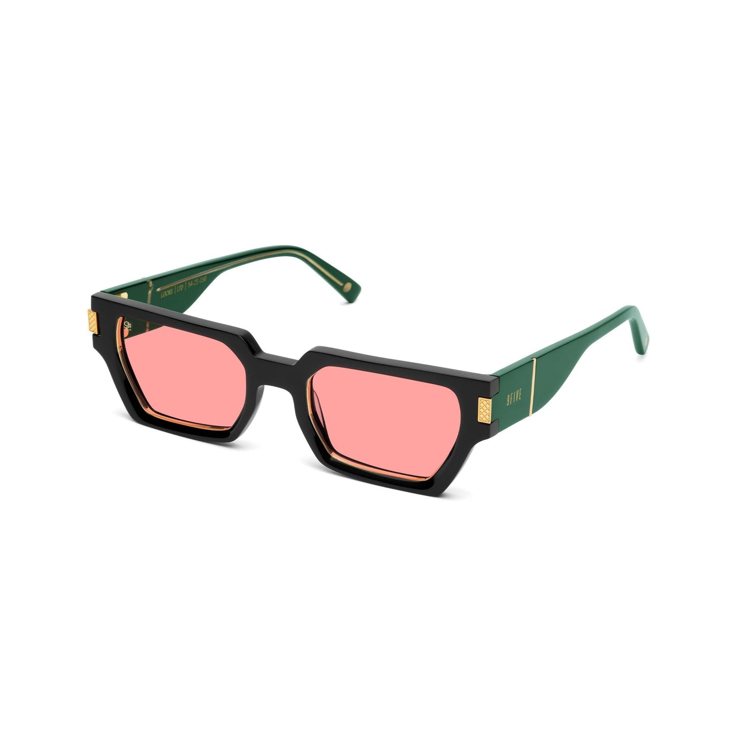 Locks Black & Monaco Green