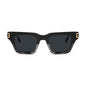 9FIVE Avenue Black Marble & 24K Gold Sunglasses