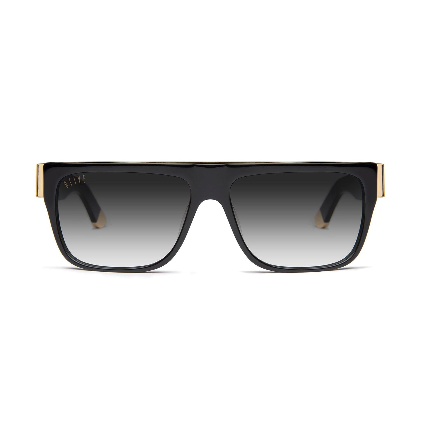 9FIVE 22 Black & 24K Gold - Gradient Sunglasses