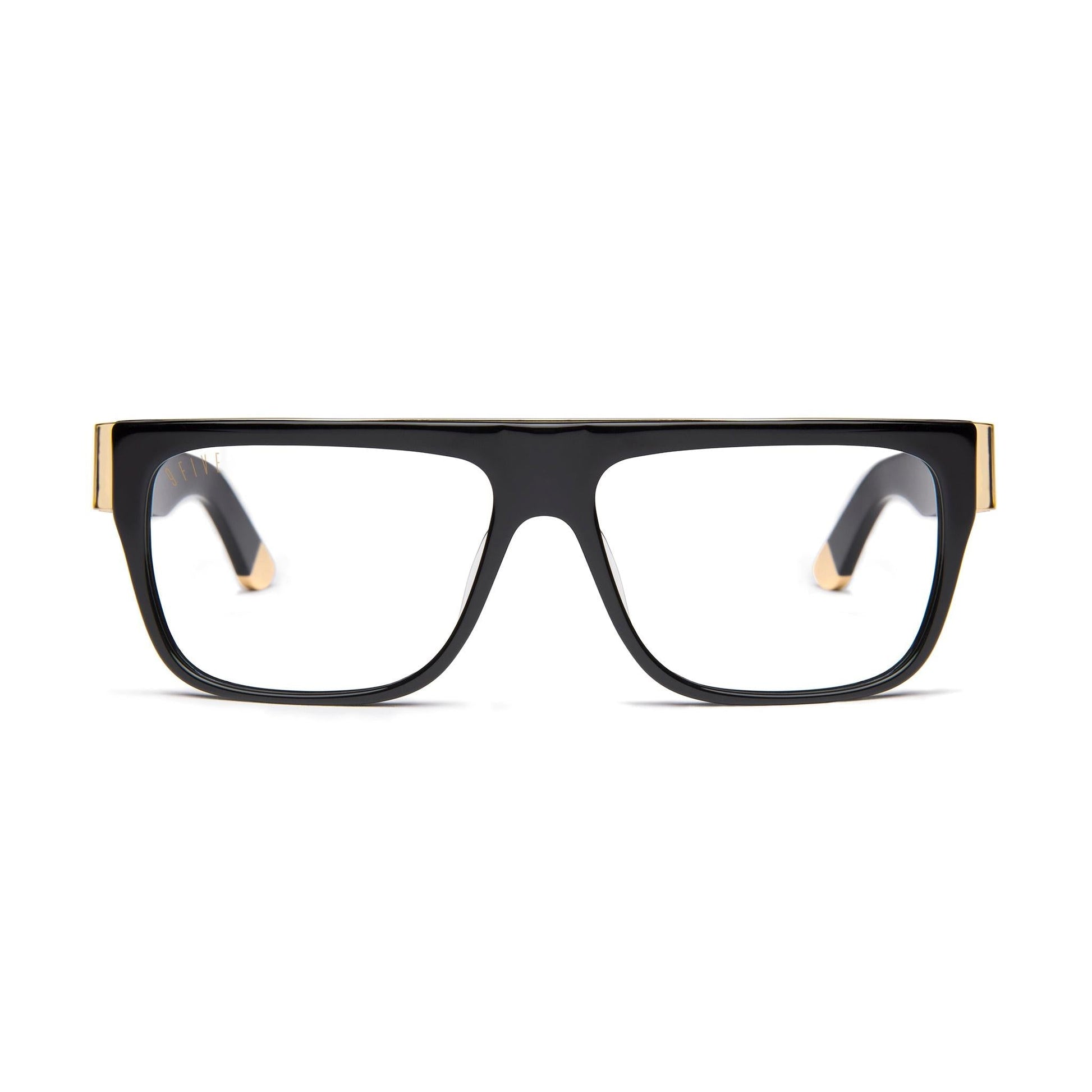 9FIVE 22 Black & 24K Gold - Gradient Sunglasses