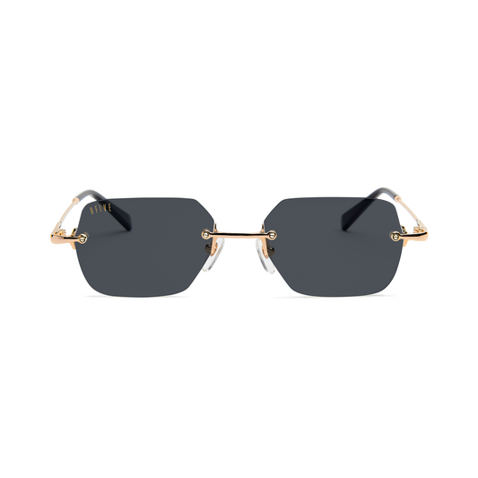 9five Clarity Black and Gold Sunglasses
