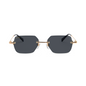 9five Clarity Black and Gold Sunglasses