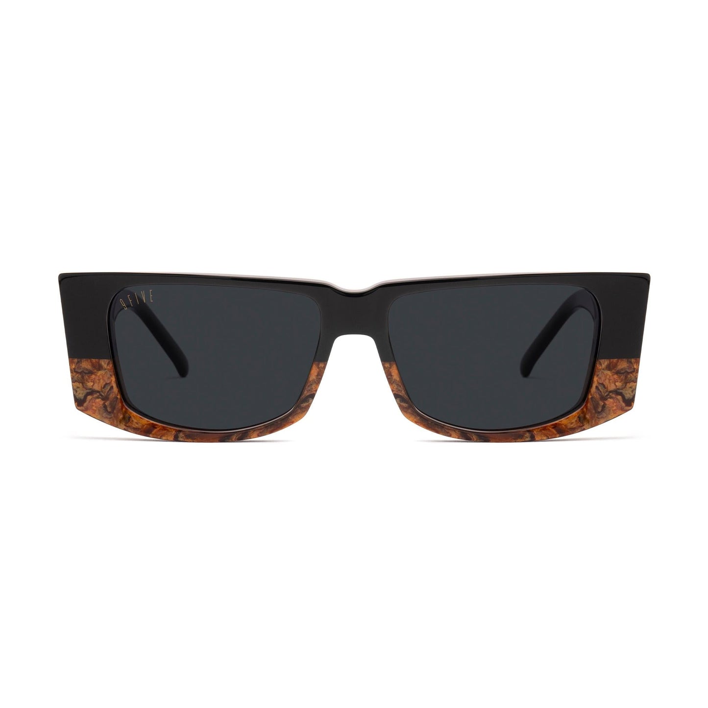 9FIVE Angelo Gold Marble & 24K Gold Sunglasses
