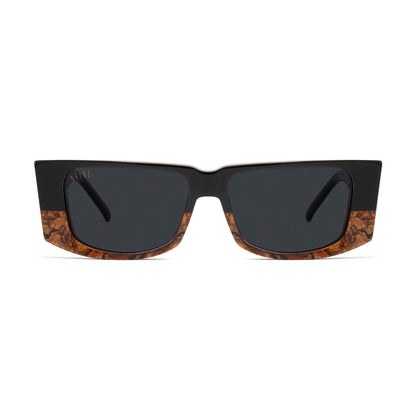 9FIVE Angelo Gold Marble & 24K Gold Sunglasses
