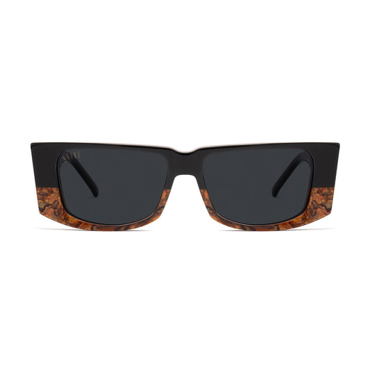 9FIVE Angelo Gold Marble & 24K Gold Sunglasses