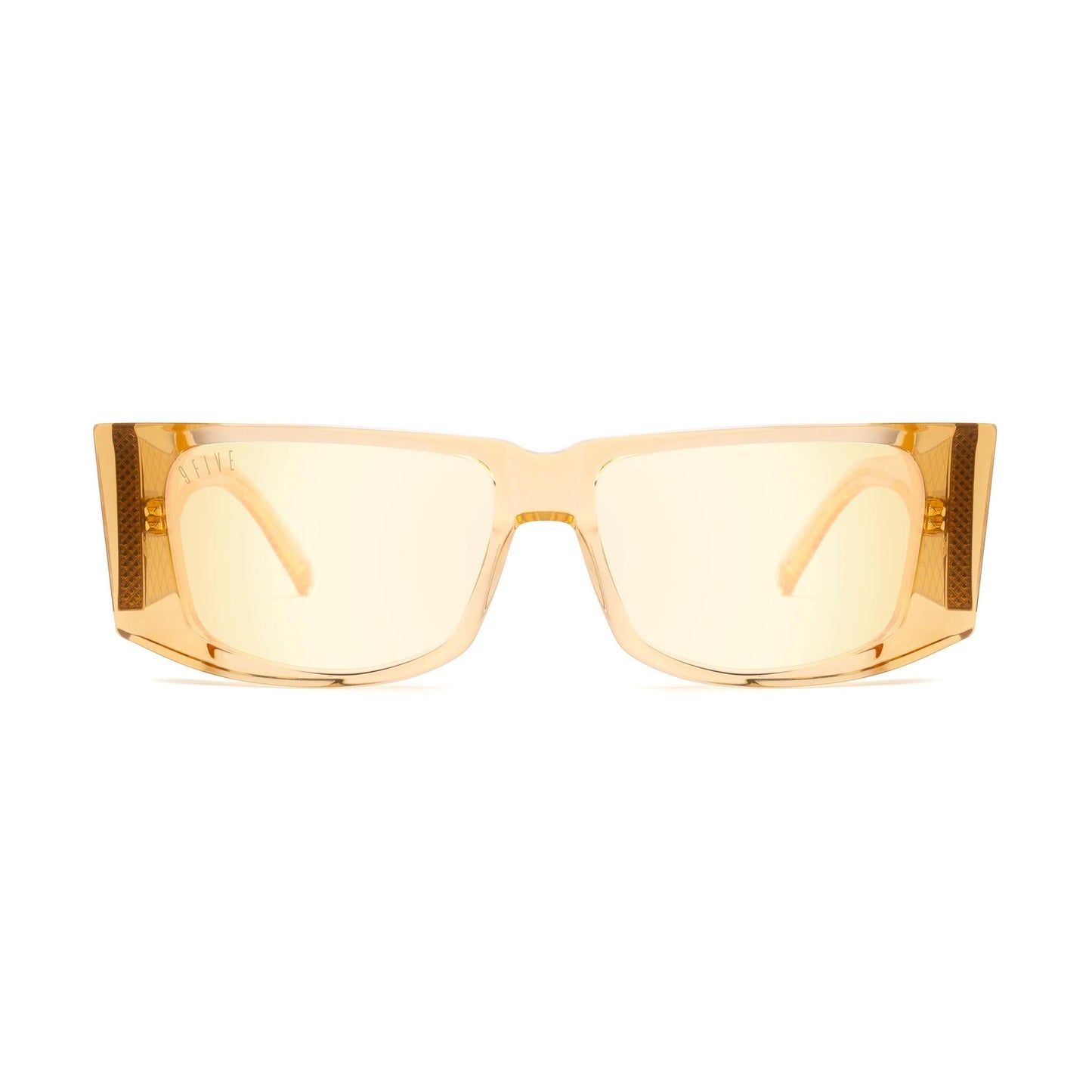 9FIVE Angelo Gold Snake - Reflective Gold Sunglasses