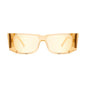 9FIVE Angelo Gold Snake - Reflective Gold Sunglasses