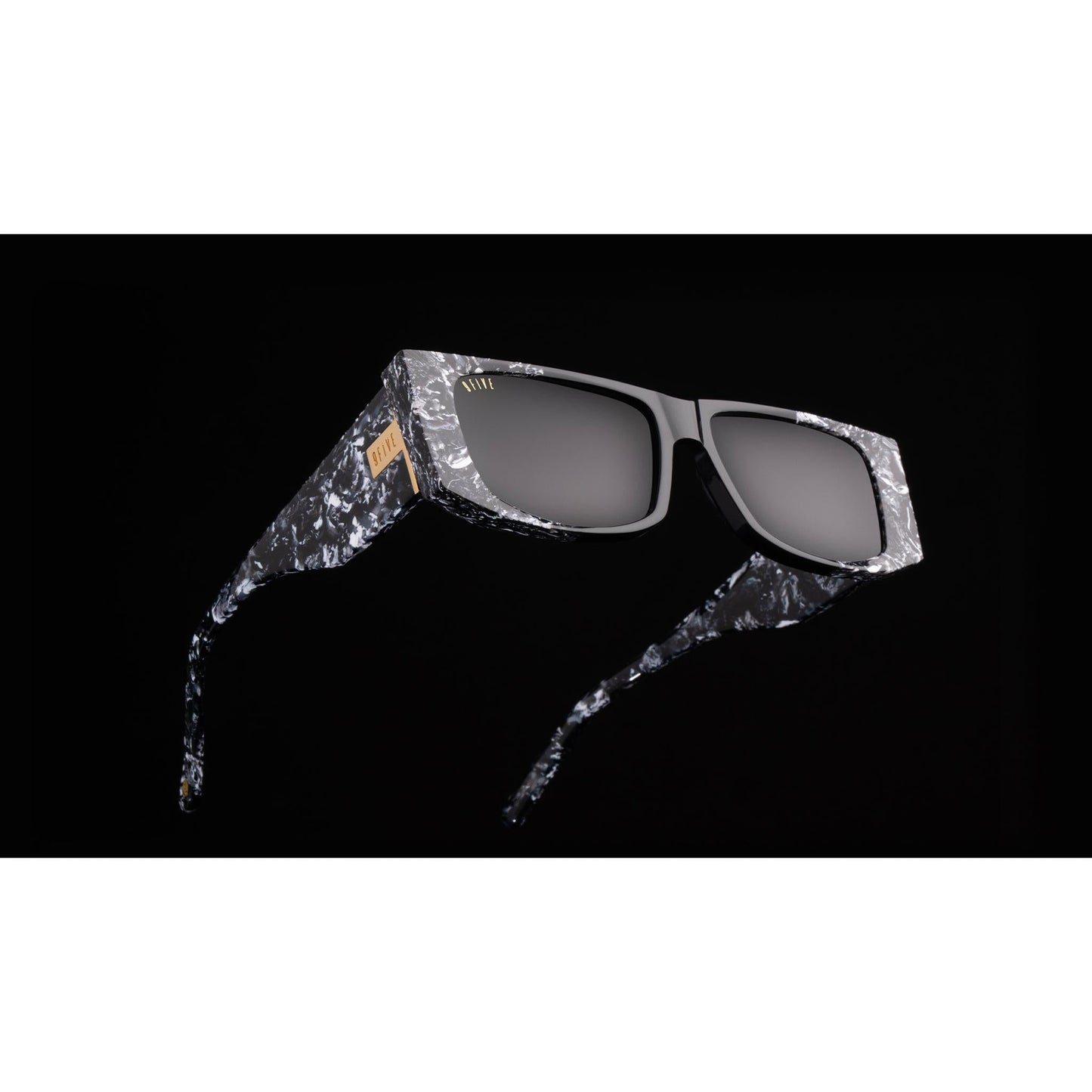 9FIVE Angelo Black & White Onyx Sunglasses