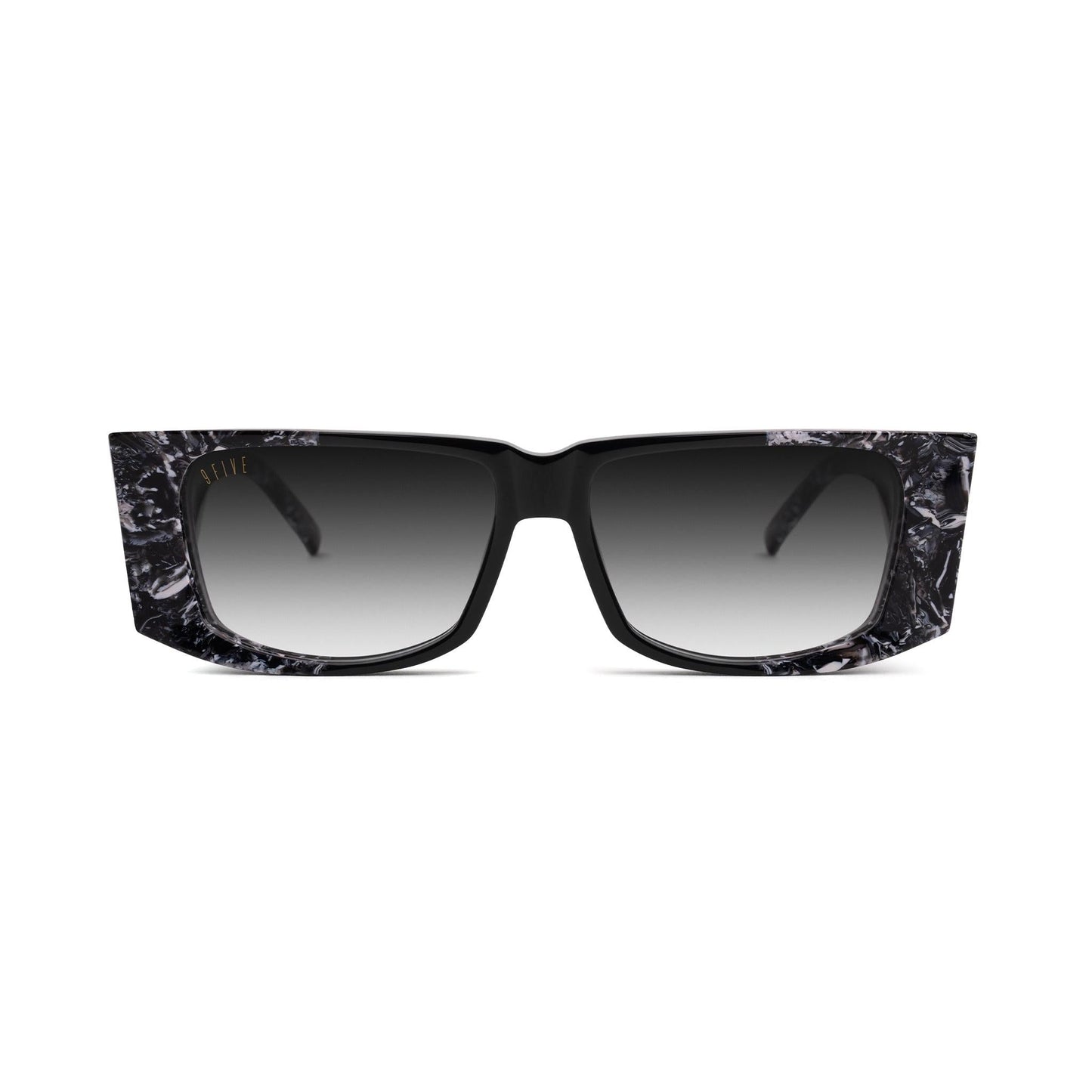 9FIVE Angelo Black & White Onyx - Gradient Sunglasses