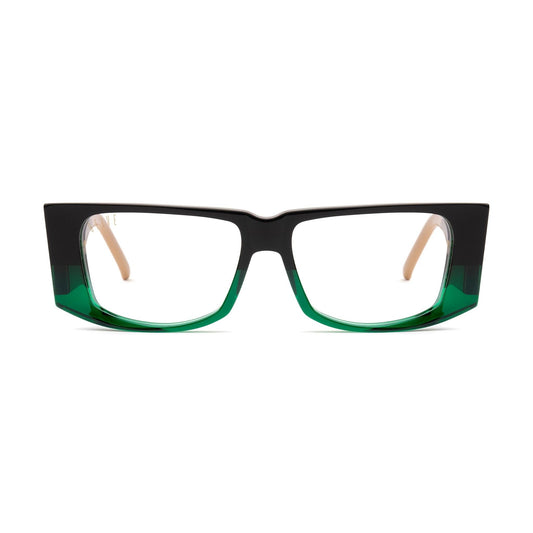 9FIVE Angelo Tundra Green Clear Lens Glasses