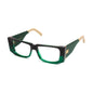 9FIVE Angelo Tundra Green Clear Lens Glasses