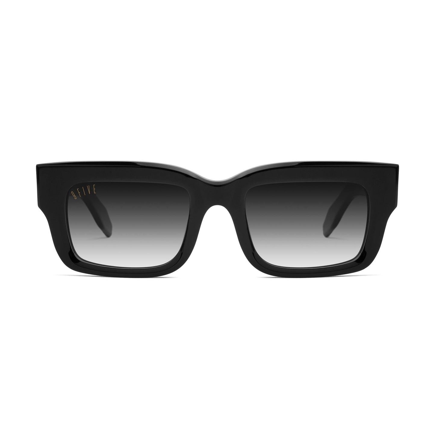9FIVE Apex Black & 24K Gold - Gradient Sunglasses
