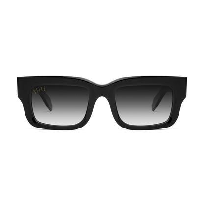 9FIVE Apex Black & 24K Gold - Gradient Sunglasses