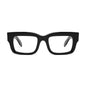 9FIVE Apex Black & 24K Gold Clear Lens Glasses