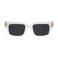 9FIVE Apex Crystal & 24K Gold Sunglasses