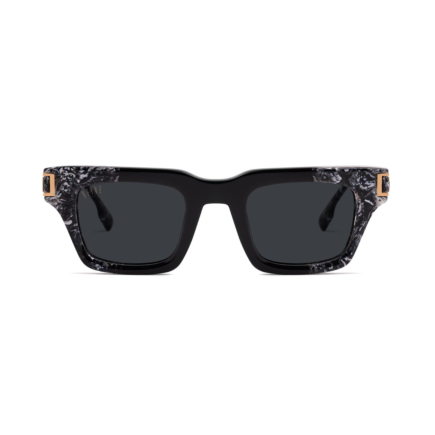 9FIVE Avenue Black & White Onyx Sunglasses