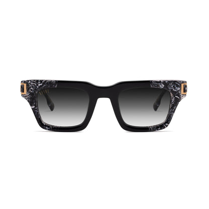 9FIVE Avenue Black & White Onyx - Gradient Sunglasses