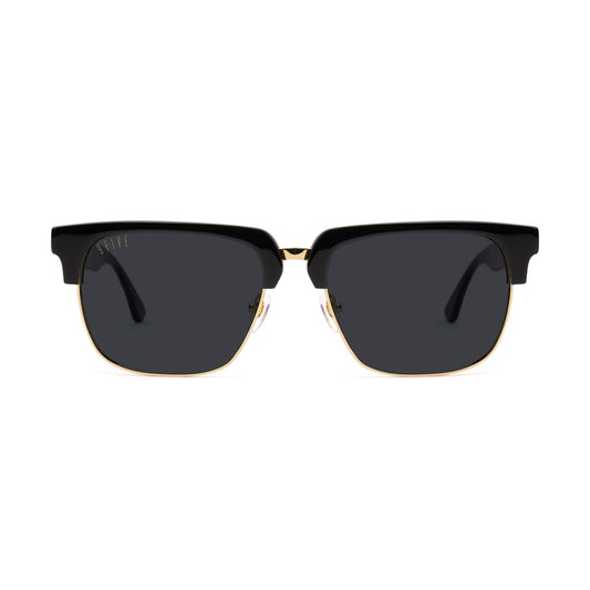 9FIVE Belmont Gold Marble & 24K Gold Sunglasses