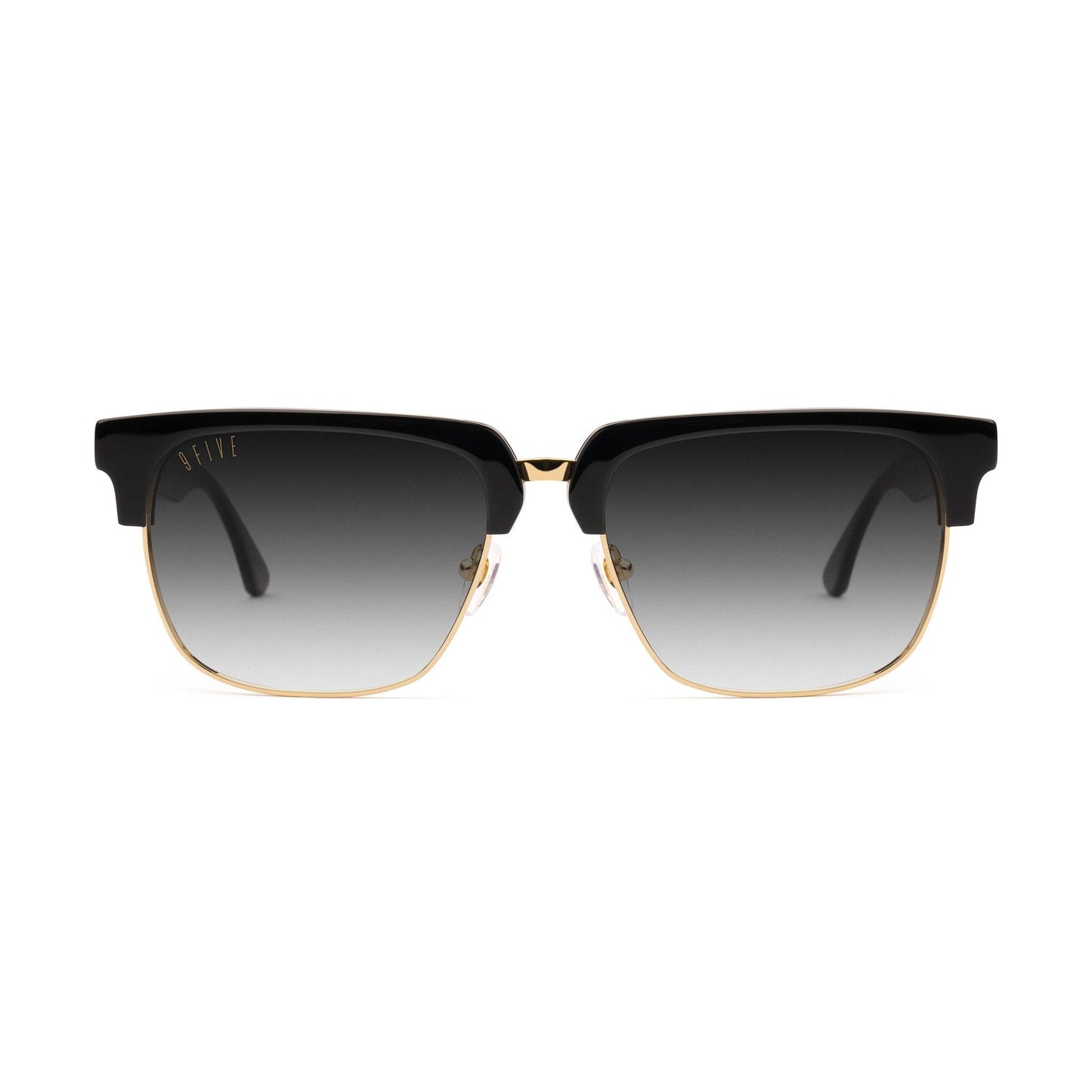 9FIVE Belmont Gold Marble & 24K Gold  - Gradient Sunglasses