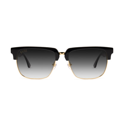 9FIVE Belmont Gold Marble & 24K Gold  - Gradient Sunglasses