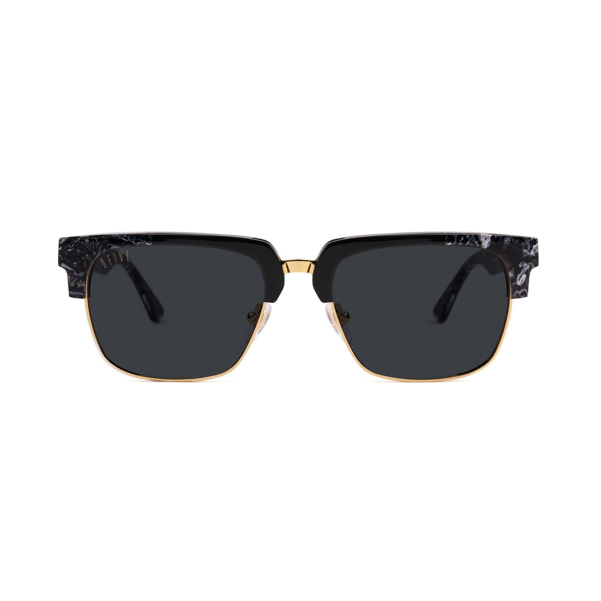 9FIVE Belmont Black & White Onyx Sunglasses
