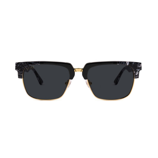 9FIVE Belmont Black & White Onyx Sunglasses