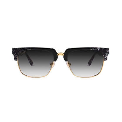 9FIVE Avenue Black & White Onyx Sunglasses Rx