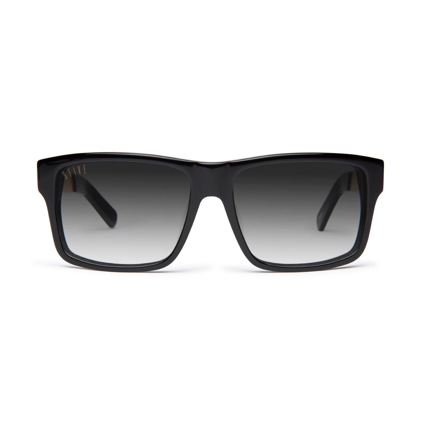 9FIVE Caps LX Black & 24K Gold - Gradient Sunglasses
