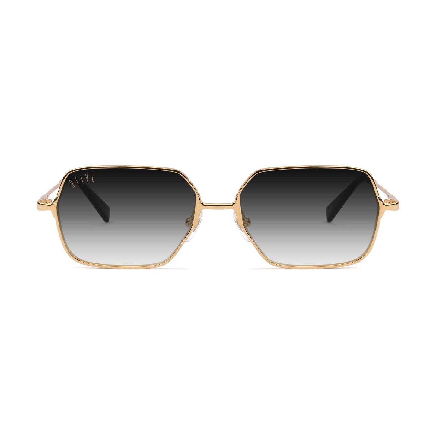 9FIVE Clarity Full Rim 24k Gold - Gradient Sunglasses