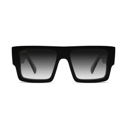 9FIVE Diego Black & 24K Gold - Gradient Sunglasses