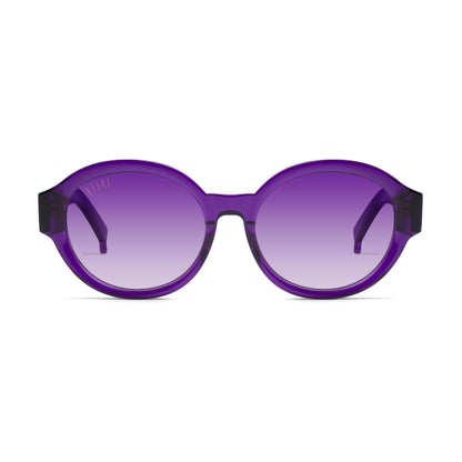 9FIVE Drips Showtime Purple & 24K Gold - Purple Gradient Sunglasses