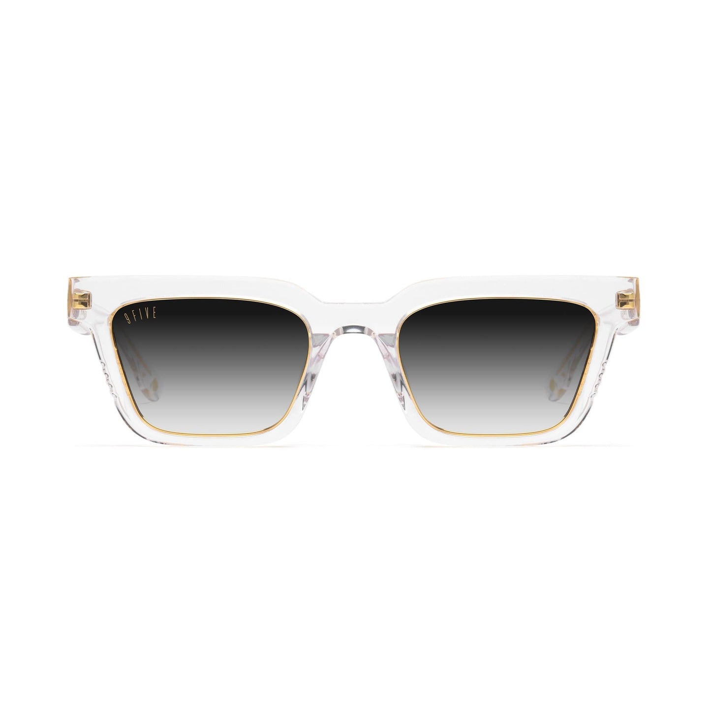 9FIVE EM4 Crystal & 24K Gold - Gradient Sunglasses