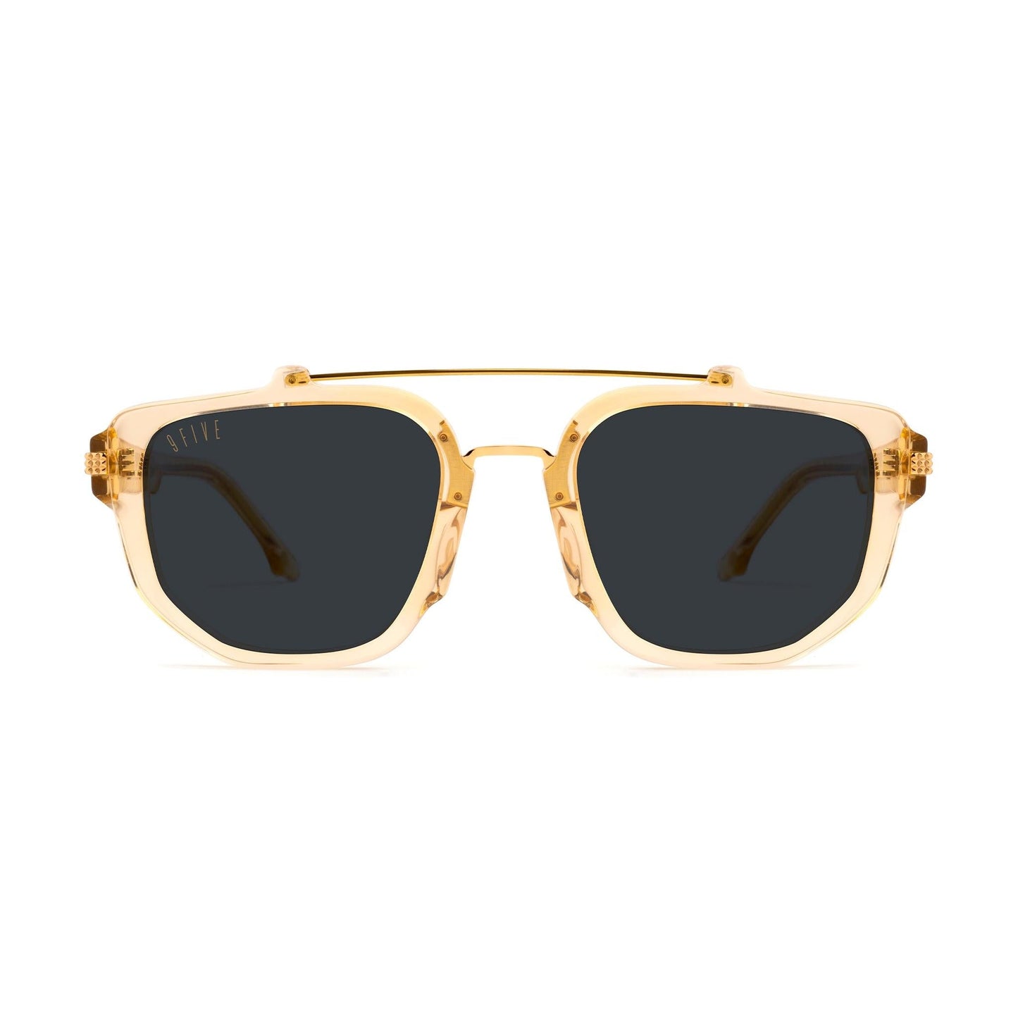 9FIVE Lawrence Gold Snake - Sunglasses