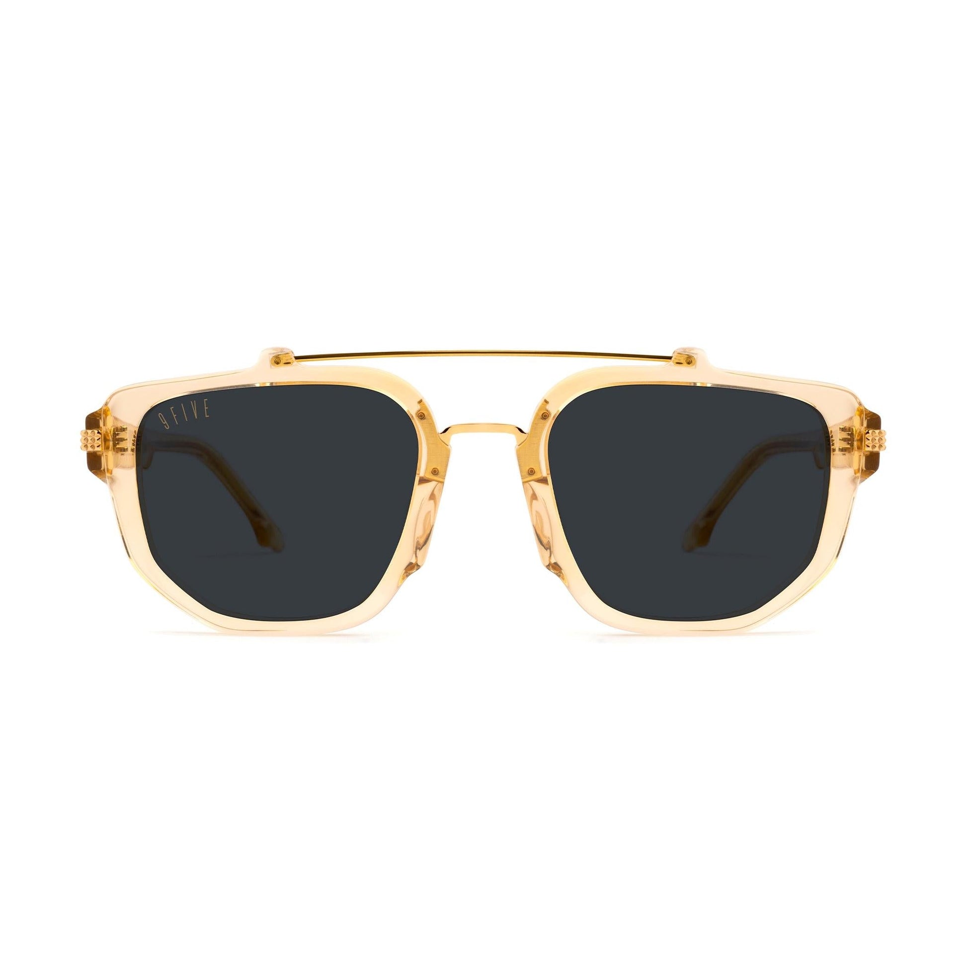 9FIVE Lawrence Gold Snake - Sunglasses