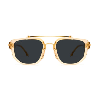 9FIVE Lawrence Gold Snake - Sunglasses