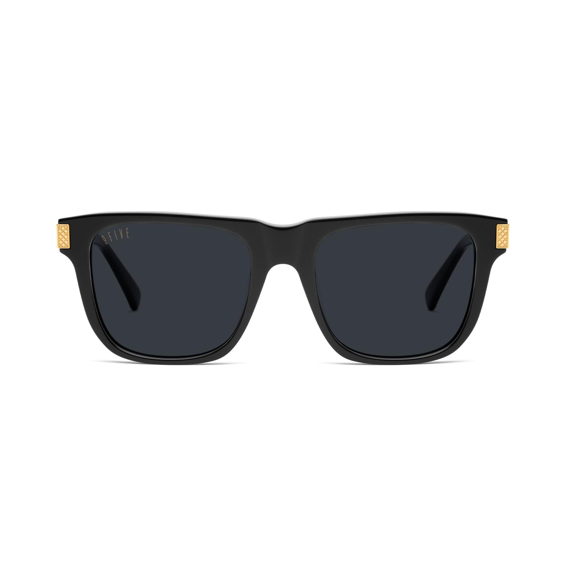 9FIVE Ocean Black & 24K Gold Sunglasses