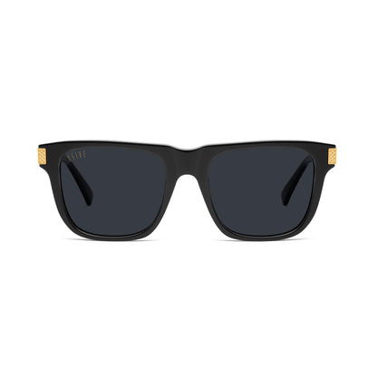 9FIVE Ocean Black & 24K Gold Sunglasses