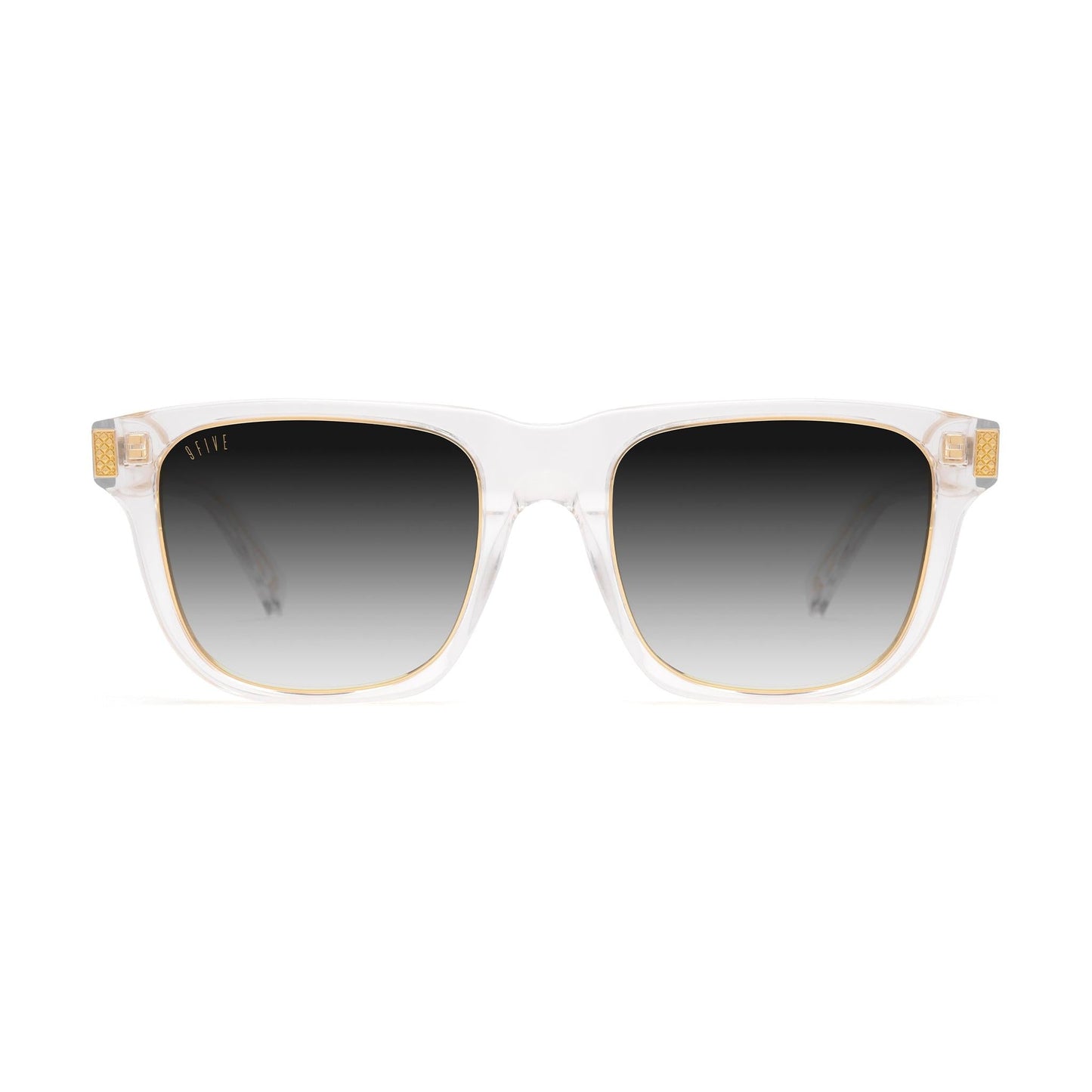 9FIVE Ocean Crystal & 24K Gold - Gradient Sunglasses