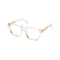 9FIVE Ocean Crystal & 24K Gold Clear Lens Glasses