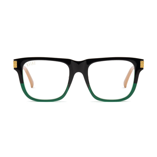 9FIVE Ocean Tundra Green Clear Lens Glasses