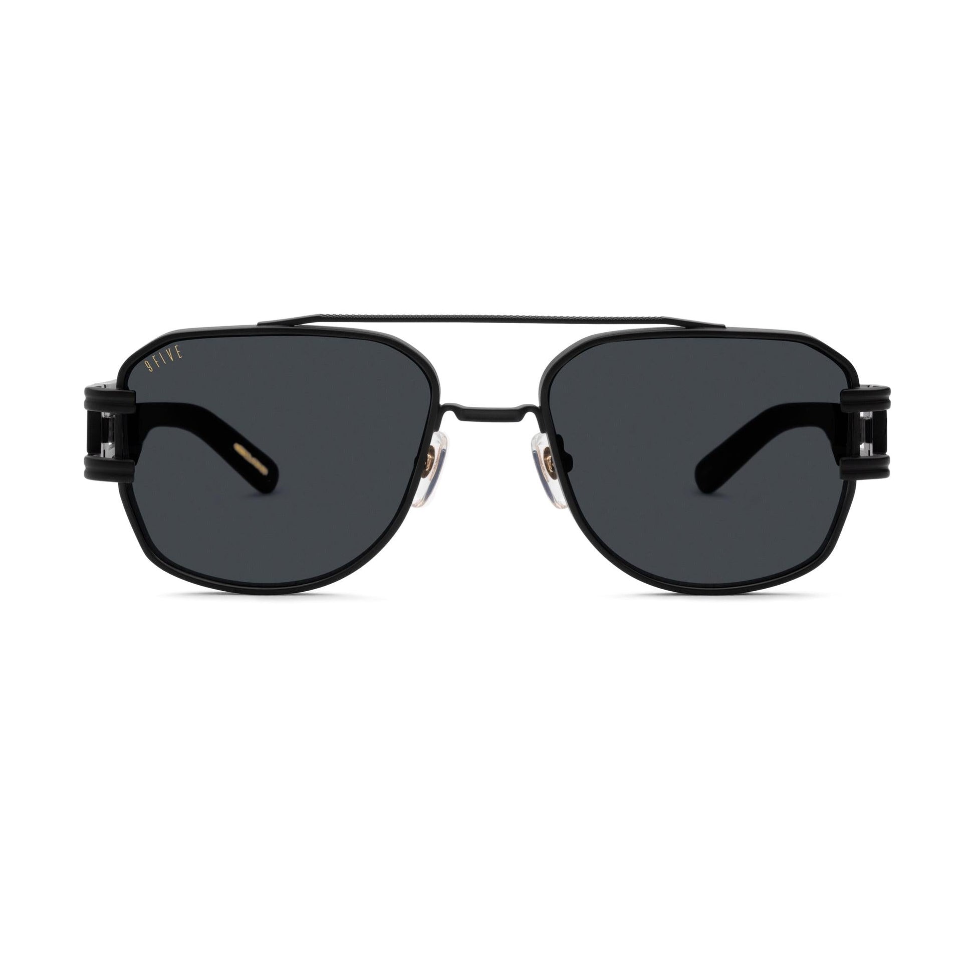 9FIVE Royals Matte Blackout Sunglasses