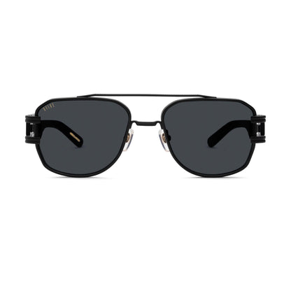 9FIVE Royals Matte Blackout Sunglasses