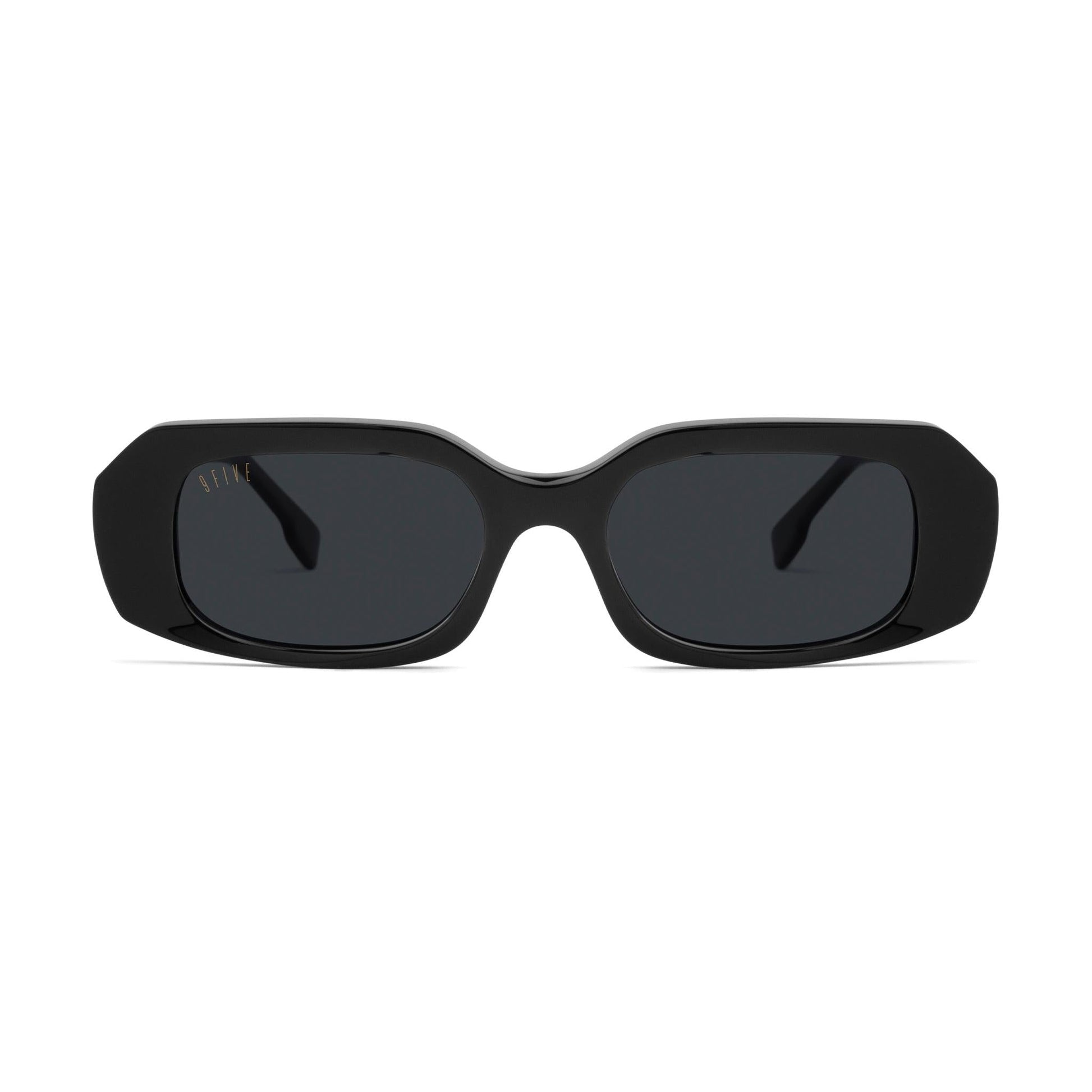 9FIVE Soma Black & 24K Gold Sunglasses