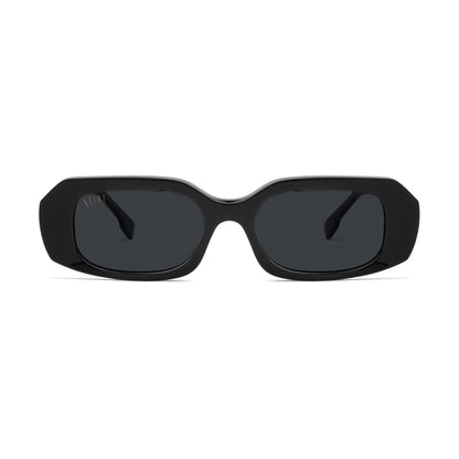 9FIVE Soma Black & 24K Gold Sunglasses