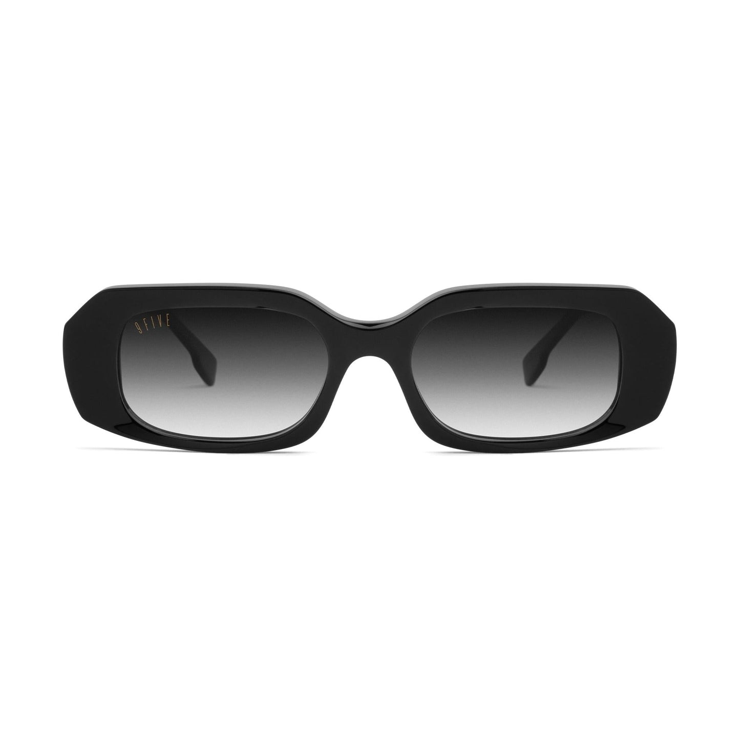 9FIVE Soma Black & 24K Gold - Gradient Sunglasses