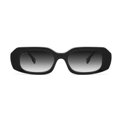9FIVE Soma Black & 24K Gold - Gradient Sunglasses