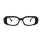 9FIVE Soma Black & 24K Gold Clear Lens Glasses