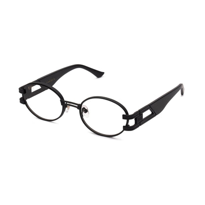 9FIVE St. James Matte Blackout Clear Lens Glasses