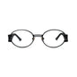 9FIVE St. James Matte Blackout Clear Lens Glasses