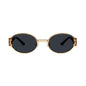 9FIVE St. James Black & 24k Gold Clear Lens Glasses Rx
